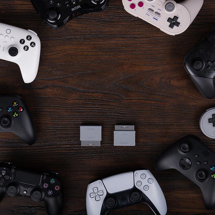 Image du produit 8bitdo Récepteur rétro PS1/PS2 (PS2, Playstation Classic, PC)