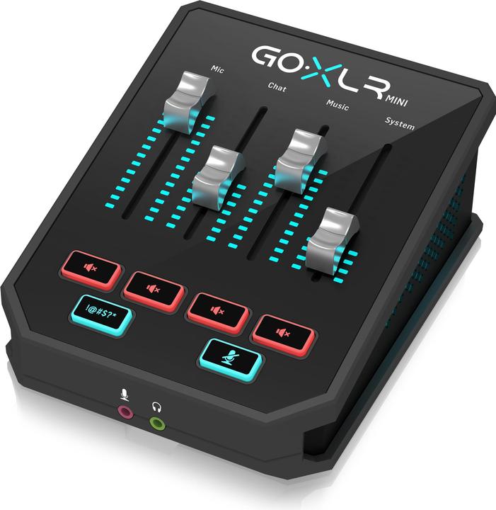 Produktbild TC Helicon GoXLR Mini, Mixer & USB Audio Interface (USB, 3.5mm Klinke)