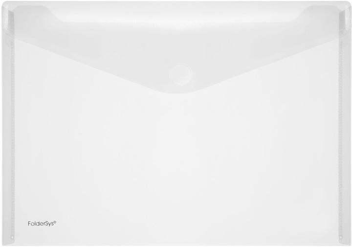 Actual product image Foldersys Document folder A4 landscape PP Velcro fastener clear colourless matt (1 x)