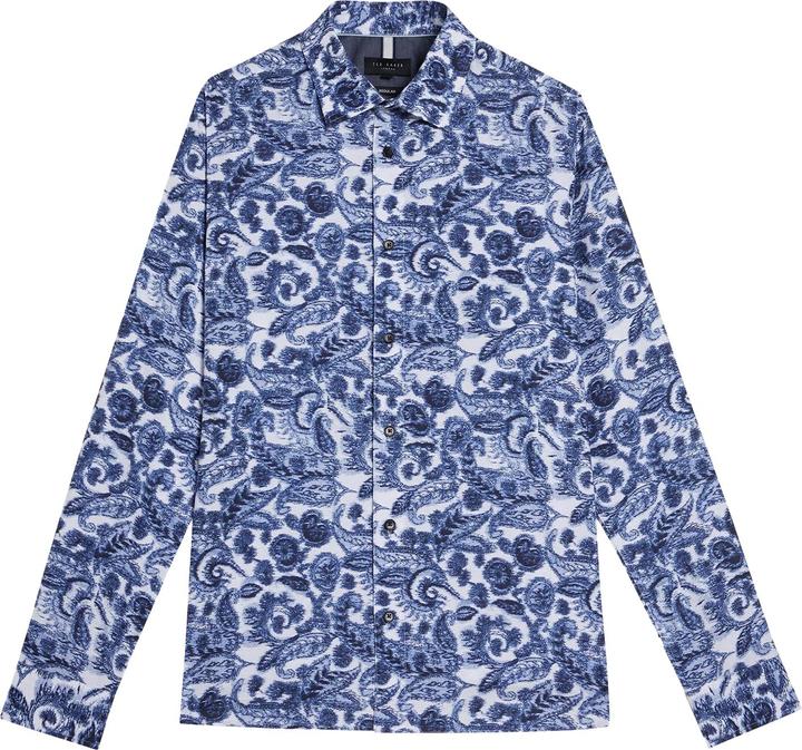 Immagine prodotto Ted Baker Uldale Camicia Paisley Manica Lunga Uomo (M)