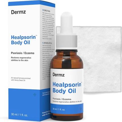 Hermz Dermz Healpsorin Body Oil Body Oil For Psoriasis And Atopic Dermatitis 30Ml (Körperöl, 30 ml)
