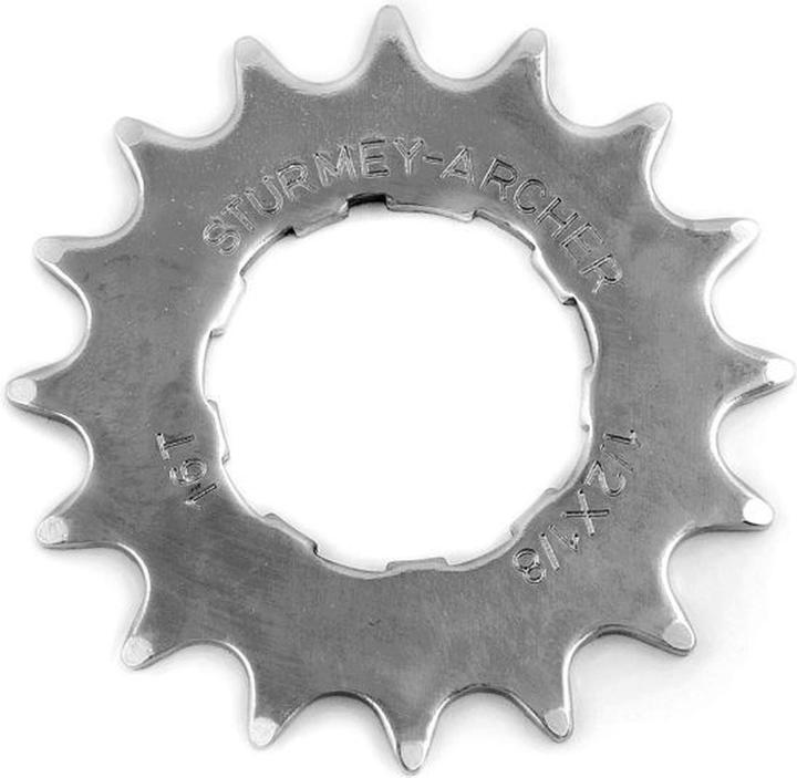 Sturmey Archer Ritzel gesteckt 17 Zähne, 9-spline, Kette 1/2x" (17)