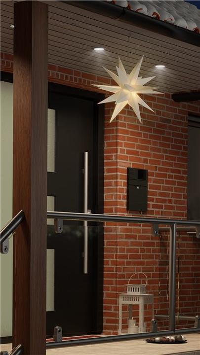 Immagine prodotto Goobay Stella di Natale LED 3D, Ø 56 cm, a batteria