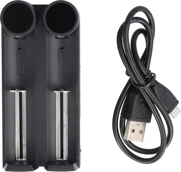Actual product image Efest SLIM K2 2-bay Li-Ion battery charger (1 pcs., Battery + charger)