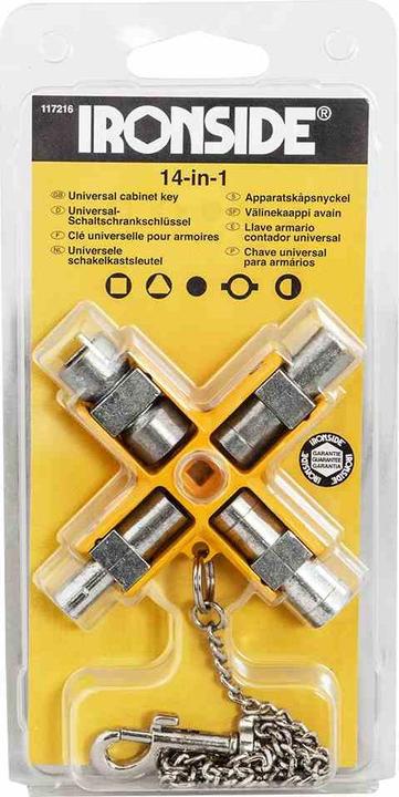 Actual product image Ironside Construction wrench univers.11 pieces (10 mm)