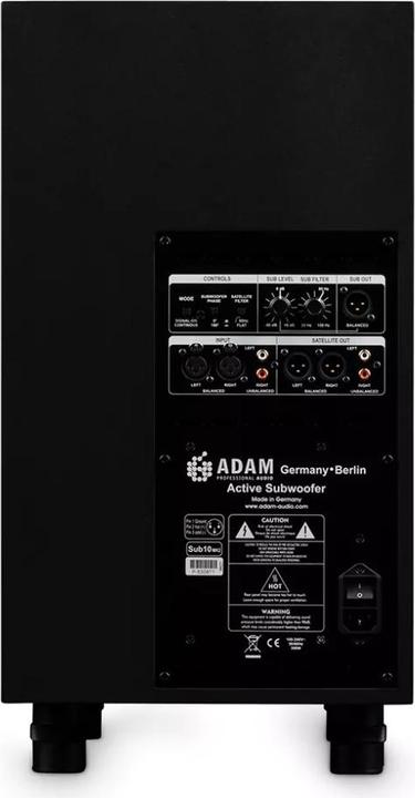 Actual product image Adam Audio Sub10 MK2 (Subwoofer active, 1 pc., 1x 200 W)