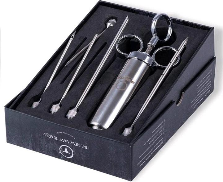 Image du produit Moesta BBQ Seringue à mariner 5 pièces, argent
