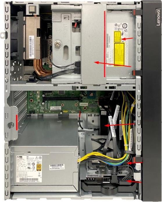 Actual product image Lenovo ThinkSystem ST50 V2 Xeon E-2324G 4C 3.1GHz 65W 1x16GB 3200MHz UDIMM 2x960GB 5400Pro SATA SSD (Intel Xeon E-2324G, 16 GB, Tower Server)