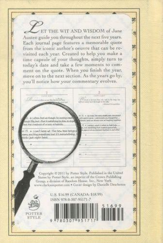 Produktbild Potter Style: Jane-a-Day 5 Year Journal (Englisch, Austen Jane, 2011)