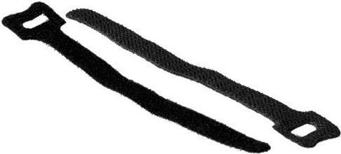 Actual product image Hook & Loop cable tie 16/240 mm STICK TAPE 16/240MM BLACK (Plastic cable ties, 240 mm, 20 pcs.)