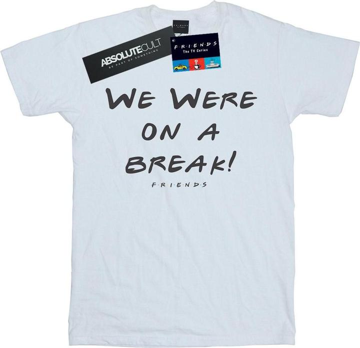 Immagine prodotto Friends We Were On A Break Text Maglietta Ampia Donna (L)