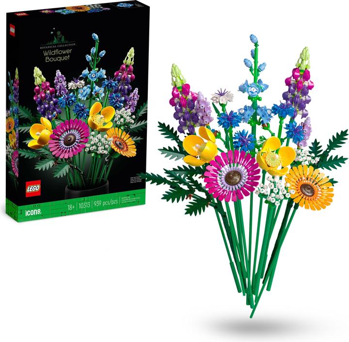 Actual product image LEGO Wildflower Bouquet (10313, LEGO Icons, LEGO Botanical)