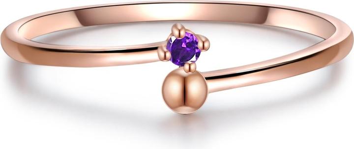Produktbild Glanzstücke München Damen Sterling Silber Amethyst roségold - 15538 (50, 925 Silber)
