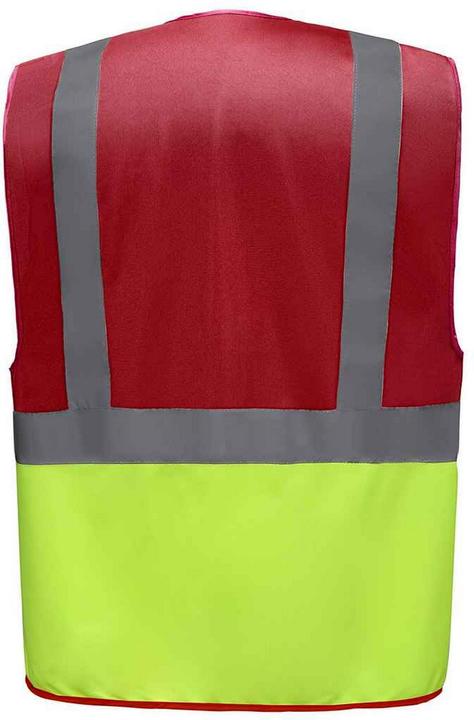 Actual product image Yoko Unisex Adult Executive Hi-Vis Waistcoat (M)