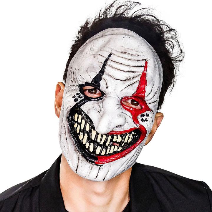 Immagine prodotto Bristol Novelty Adulto Unisex Sinister Jester 1/2 Maschera