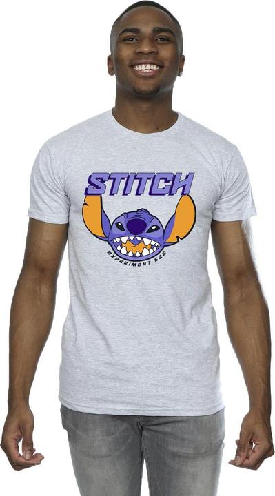 Actual product image Disney Mens Lilo And Stitch Purple T-Shirt (XXL)