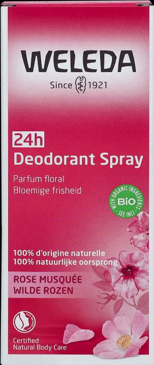 Actual product image Weleda Wild Rose Deodorant (Spray, 100 ml)