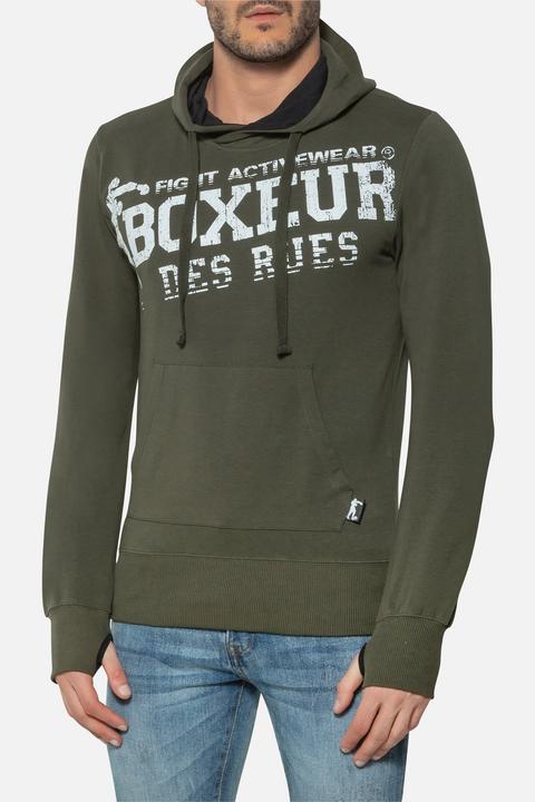 Boxeur des Rues Hooded Sweat / thumb opening