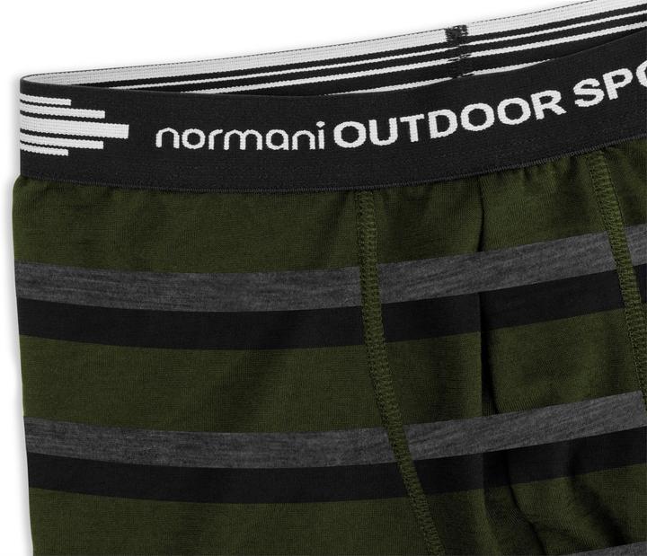 Produktbild Normani 2er Pack Herren Merino Boxershorts Unterhose - 7692 (L, 2er Pack)