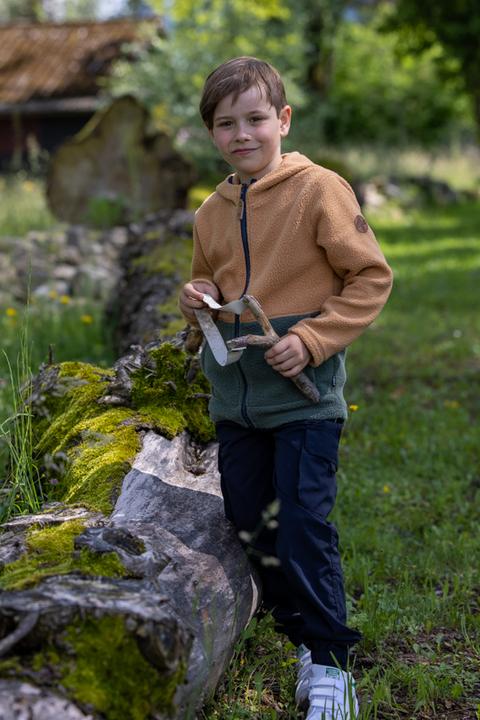 Produktbild Rukka Levi Kinder Sherpa Jacke (164)