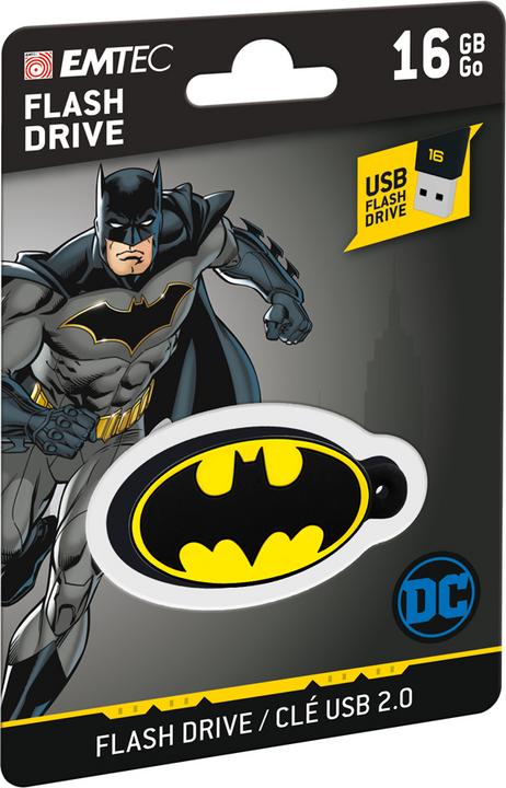 Produktbild Emtec DC Comics Collector Batman (16 GB, USB 2.0, USB-A)