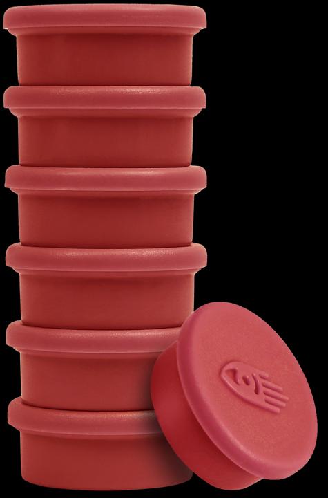 Produktbild Legamaster Haftmagnete 20mm rot (10 x)