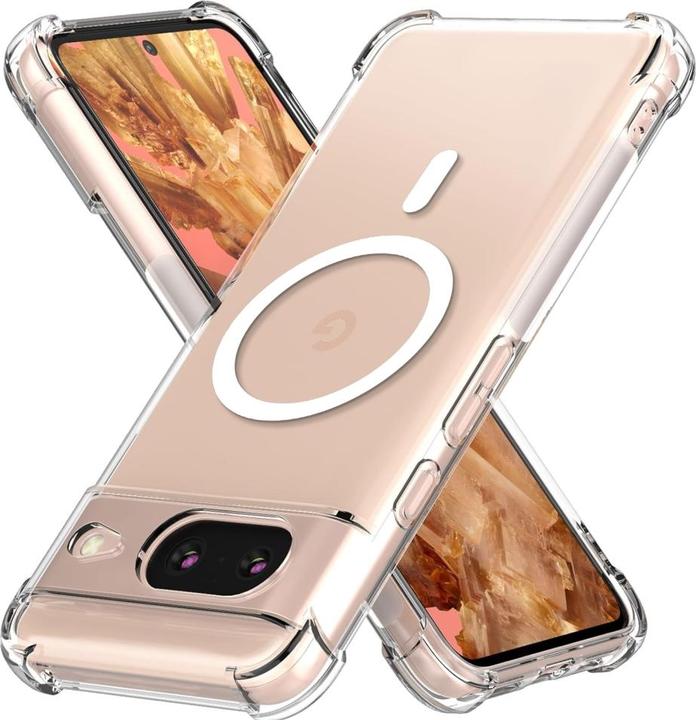 Screenguard Magnetic Google Pixel 8 Clear Case MagSafe Cover (Google Pixel 8)