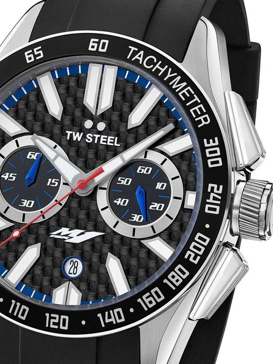 Immagine prodotto TW Steel Grandeur Sport Yamaha Factory Racing (Orologio da polso analogico, Cronografo, 46 mm)