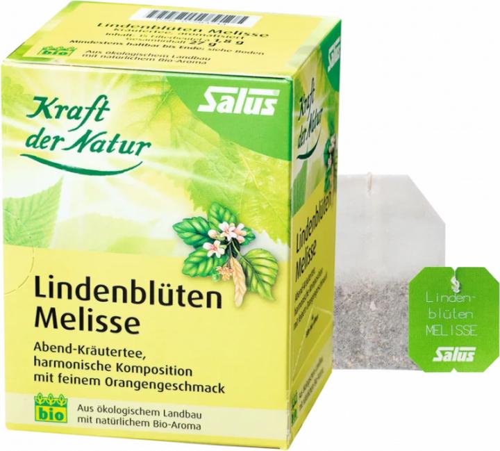 Actual product image Salus Lindenblüten Melisse Tee Bio (60 g)