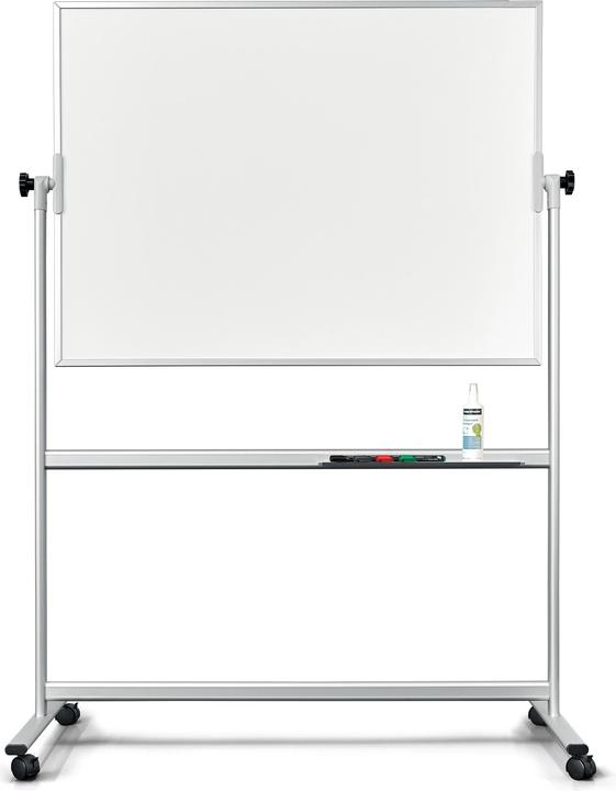 Actual product image Magnetoplan mobile CC whiteboard, 120x90cm (90 x 120 cm)