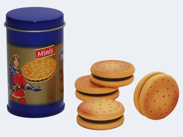 Actual product image Tanner Prince roll tin with biscuits