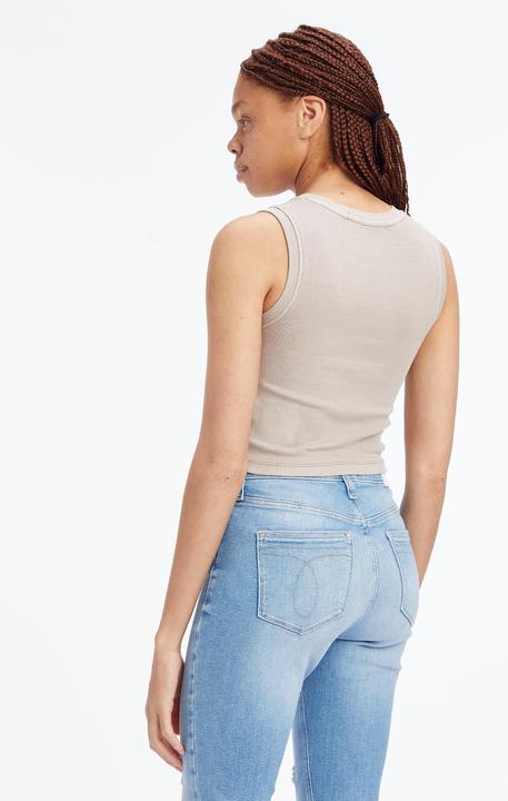 Image du produit Calvin Klein Jeans Mineral Dye Rib Tank Top (S)