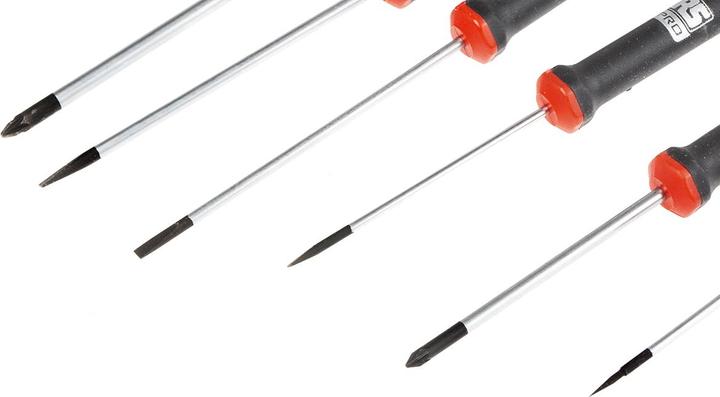 Produktbild Rs Pro 6 Pc Electronics SD Set (Pozidriv-Kreuzschlitz (PZ), Schlitz)