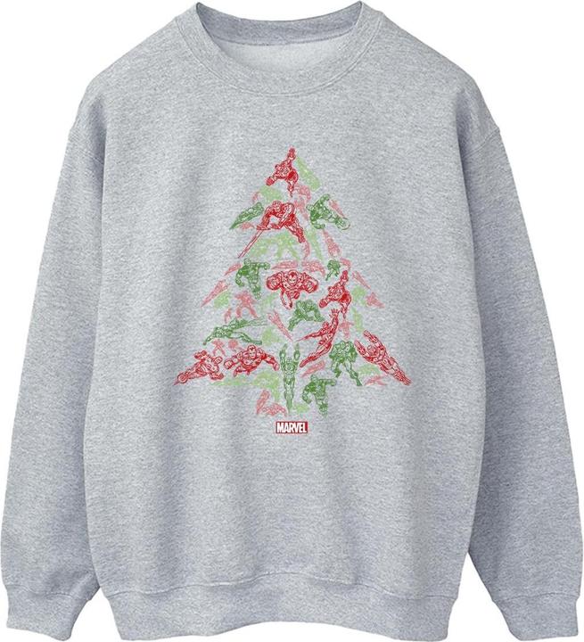 Immagine prodotto Avengers Christmas Tree Felpa Donna (XXL)