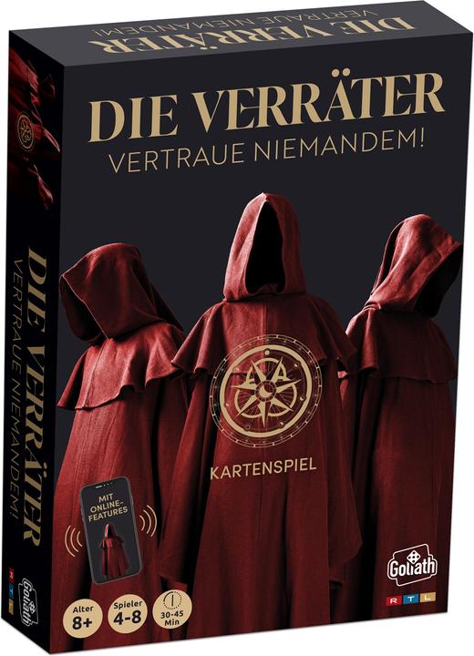 Produktbild Goliath Toys Goliath® Die Verräter - Vertraue Niemanden! Kartenspiel (Deutsch)