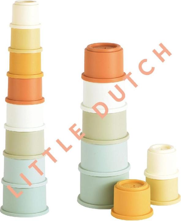 Produktbild Little Dutch Stapelbecher 8-teilig