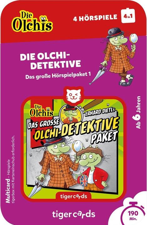 Produktbild Tigermedia multicard - Olchie-Detektive - Das grosse Hörspielpaket 1