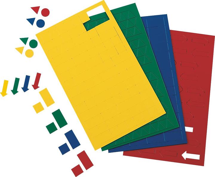 Produktbild Supermagnete Supermagnet Magnetsymbole Pfeil klein blau (30 x)