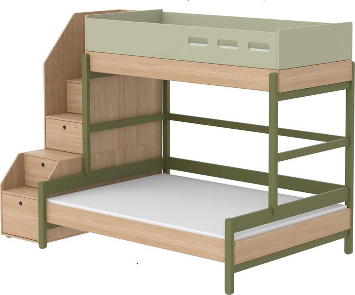 Produktbild Flexa Family Bed with Staircase (120 x 200 cm)