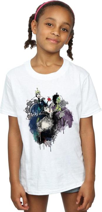 Image du produit Disney - T-shirt VILLAINS SKETCH - Fille (140, 146)