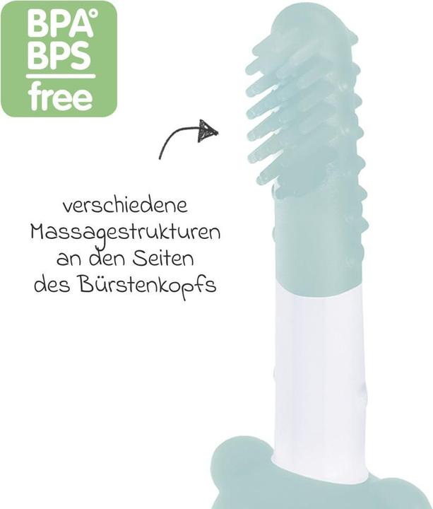 Actual product image MAM Zahnpflege Massage-Zahnbürste Massaging Brush - Min (Soft, 1 x)