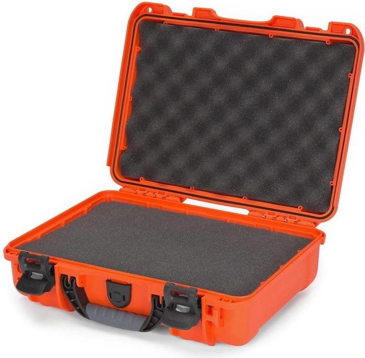 Actual product image Nanuk Plastic Case 910 - with Foam Orange (Camera shoulder bag, 8.20 l)