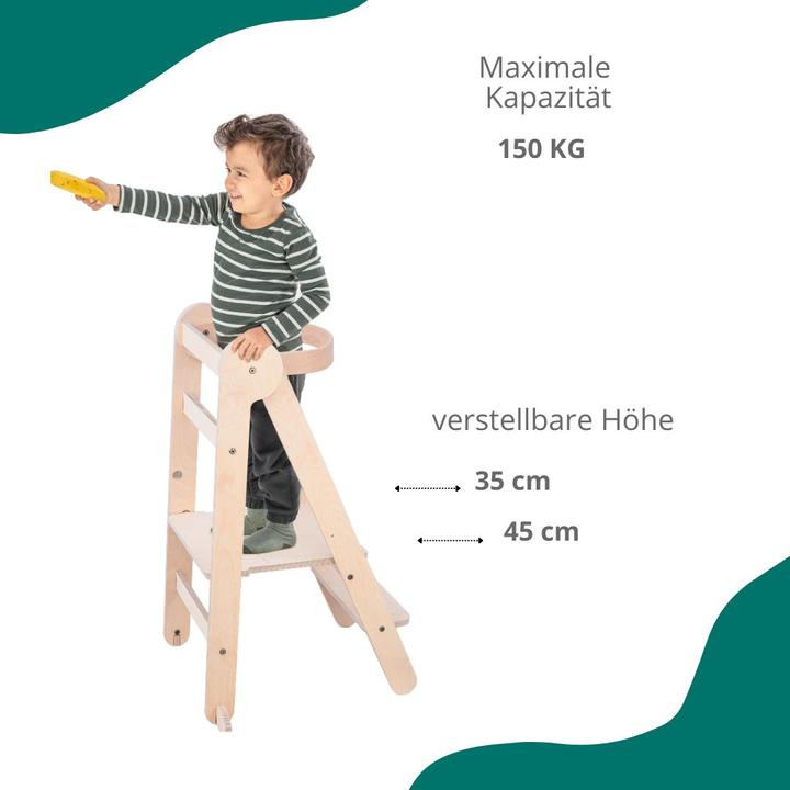 Image du produit MamaToyz Tour d'apprentissage pliable