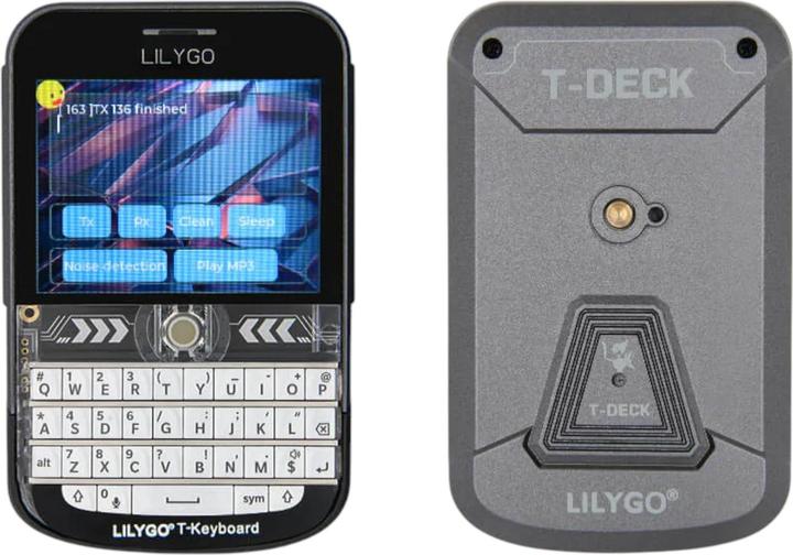 Immagine prodotto Lilygo T-Deck Plus ESP32-S3 868MHz LoRa-Modul mit 2.8 Zoll Display Weiss für Meshtastic
