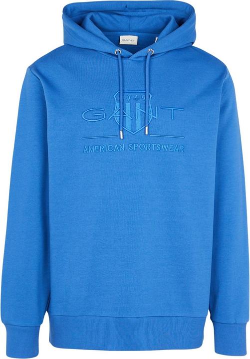 Actual product image GANT claic tone-on-tone hoodie tonal hield (S)