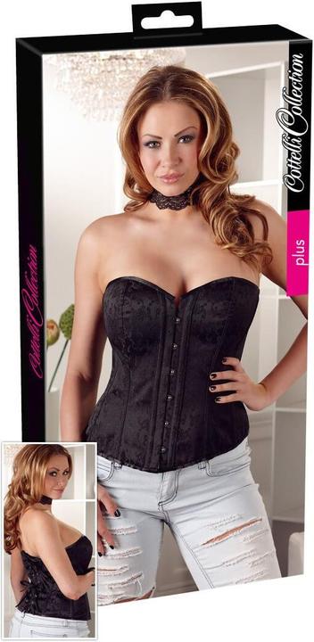 Immagine prodotto Cottelli Collection Corsage a bretelle nero (M)