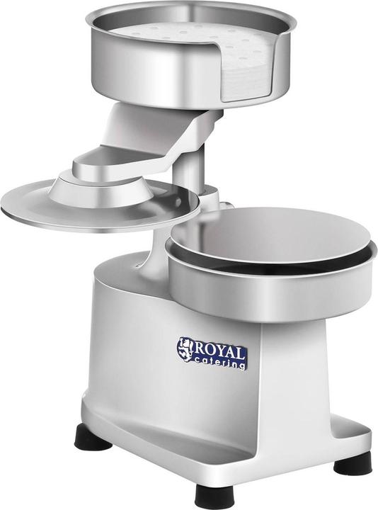 Royal Catering Hamburger Maschine Hamburgerpresse Burgerpresse Pattymaker Edelstahl 150 mm