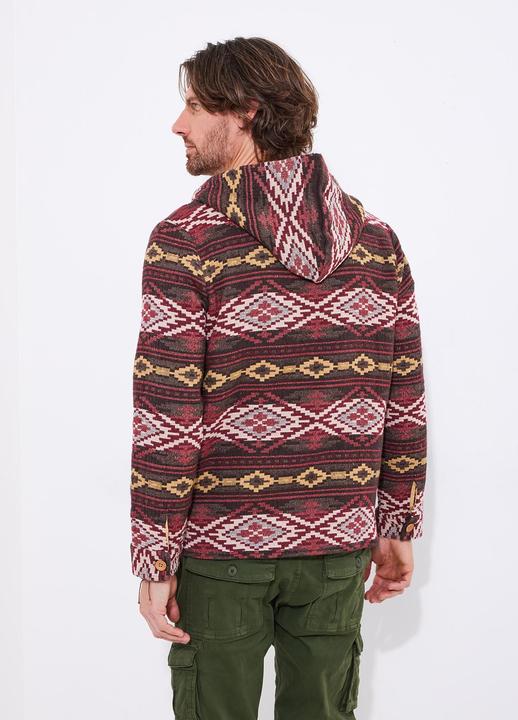 Produktbild Joe Browns Warm Aztec Button Detail Hoodie (XL)