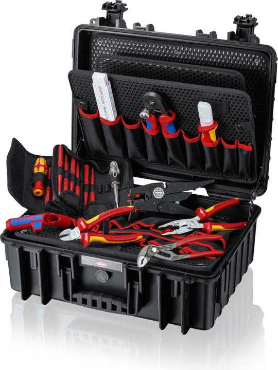 Produktbild Knipex Werkzeugkoffer "Robust23" Elektro (25 Teile)