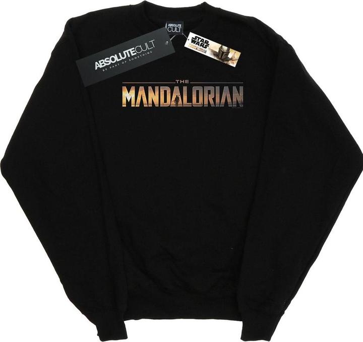 Star Wars The Mandalorian Series Logo Sweatshirt Jungen